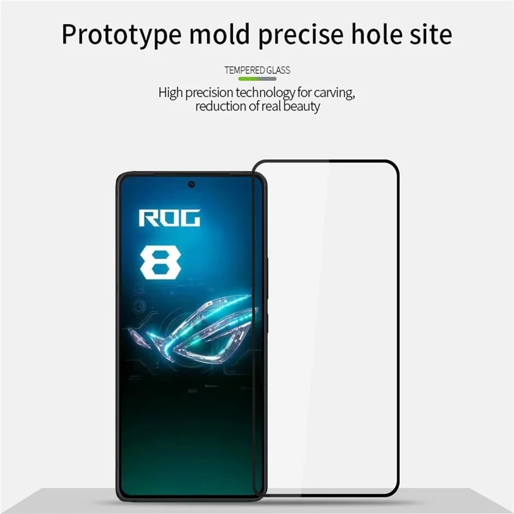 MOFI JK Tempered Glass Film Series-1 for Asus ROG Phone 8 Pro 5G / Phone 8 5G Screen Protector Full Glue - 7