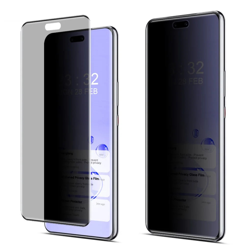 IMAK For Huawei nova 12 Pro 5G / nova 12 Ultra 5G Anti-Spy Screen Protector Tempered Glass Film - 4
