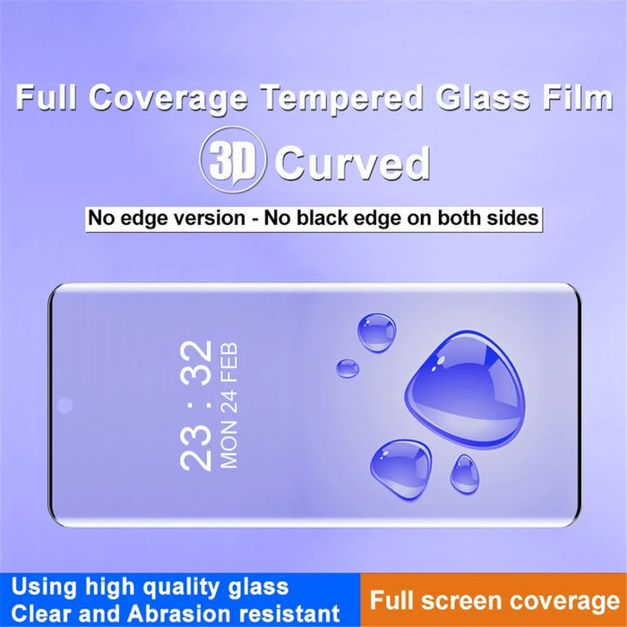 IMAK For Oppo Find X7 5G 3D Curved Screen Protector Full Coverage HD Transparent - 3