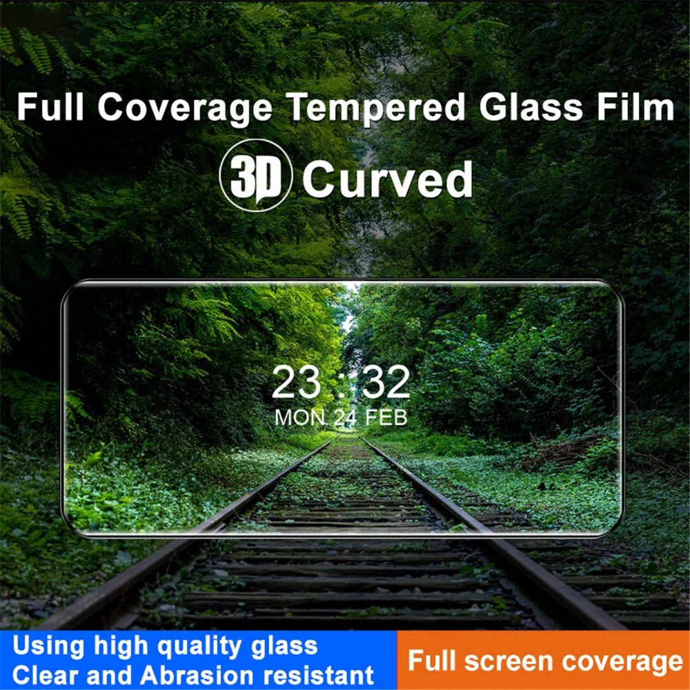 IMAK For Honor Magic6 5G Tempered Glass Full Screen Protector 3D Curved HD Clear - 3