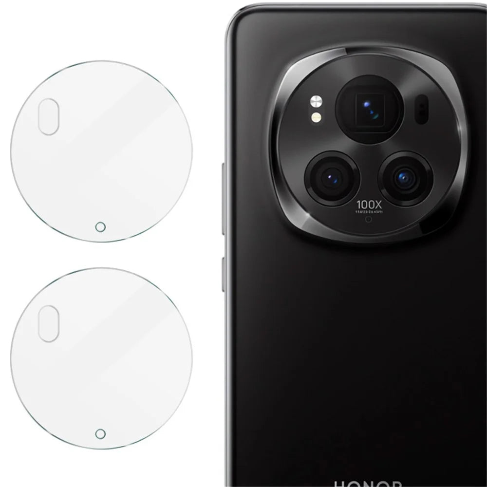 IMAK 2Pcs / Set For Honor Magic6 Pro 5G Camera Lens Protector Tempered Glass Rear Lens Film - 1