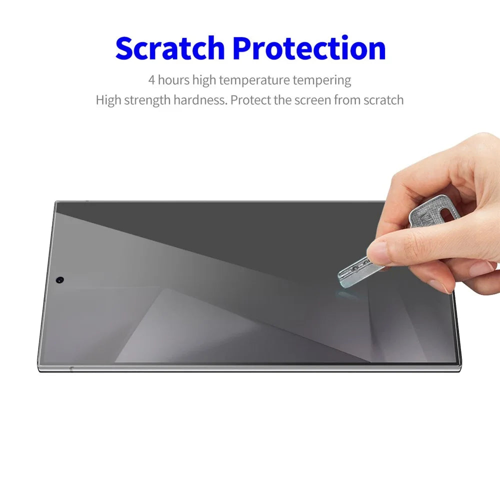 ENKAY HAT PRINCE 5Pcs For Samsung Galaxy S24 Ultra Screen Protector Anti-Spy Full Coverage Film - 4