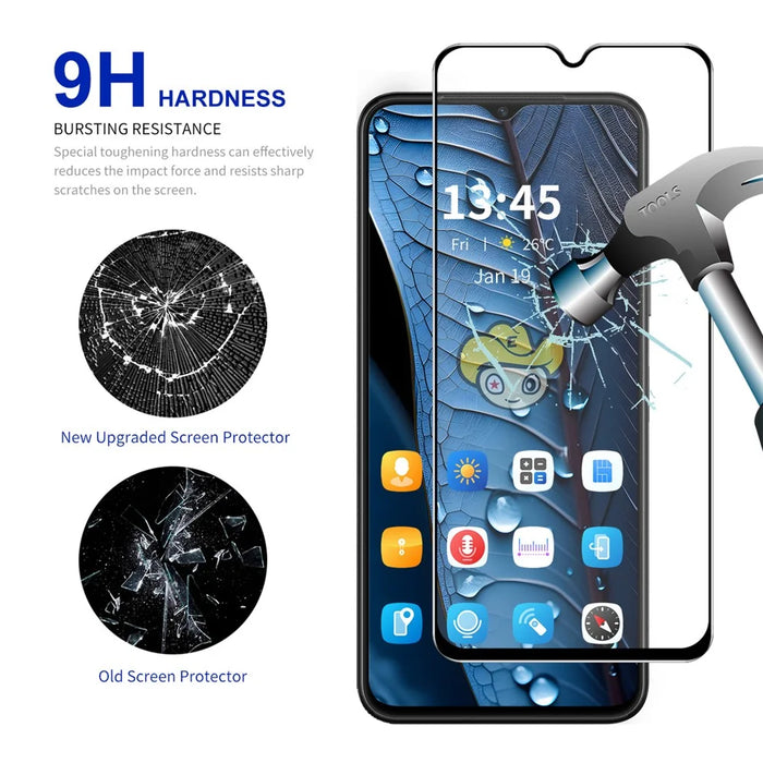 ENKAY HAT PRINCE For Oppo A18 4G Screen Protector 9H Full Glue Film with Easy Installation Tool - 4