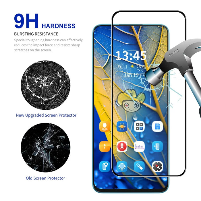 ENKAY HAT PRINCE For Google Pixel 8 Pro Protective Film High Aluminium-silicon Glass Anti-explosion Screen Protector - 4