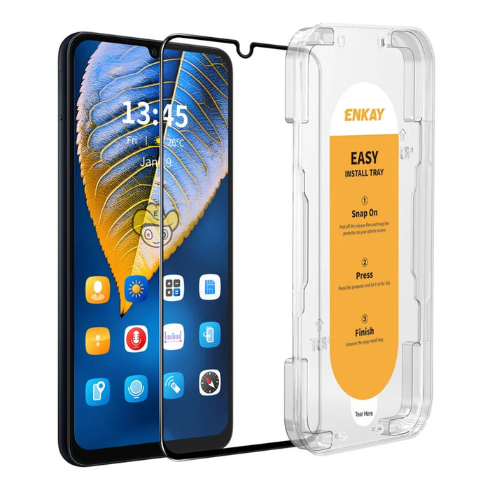 ENKAY HAT PRINCE For Samsung Galaxy A34 5G Screen Protector Full Glue Silk Printing - 1