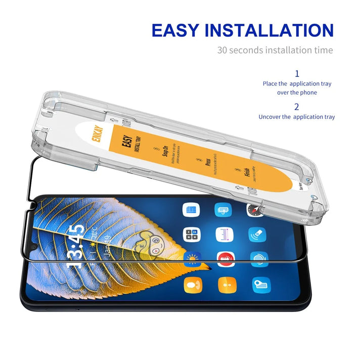 ENKAY HAT PRINCE For Samsung Galaxy A34 5G Screen Protector Full Glue Silk Printing - 2