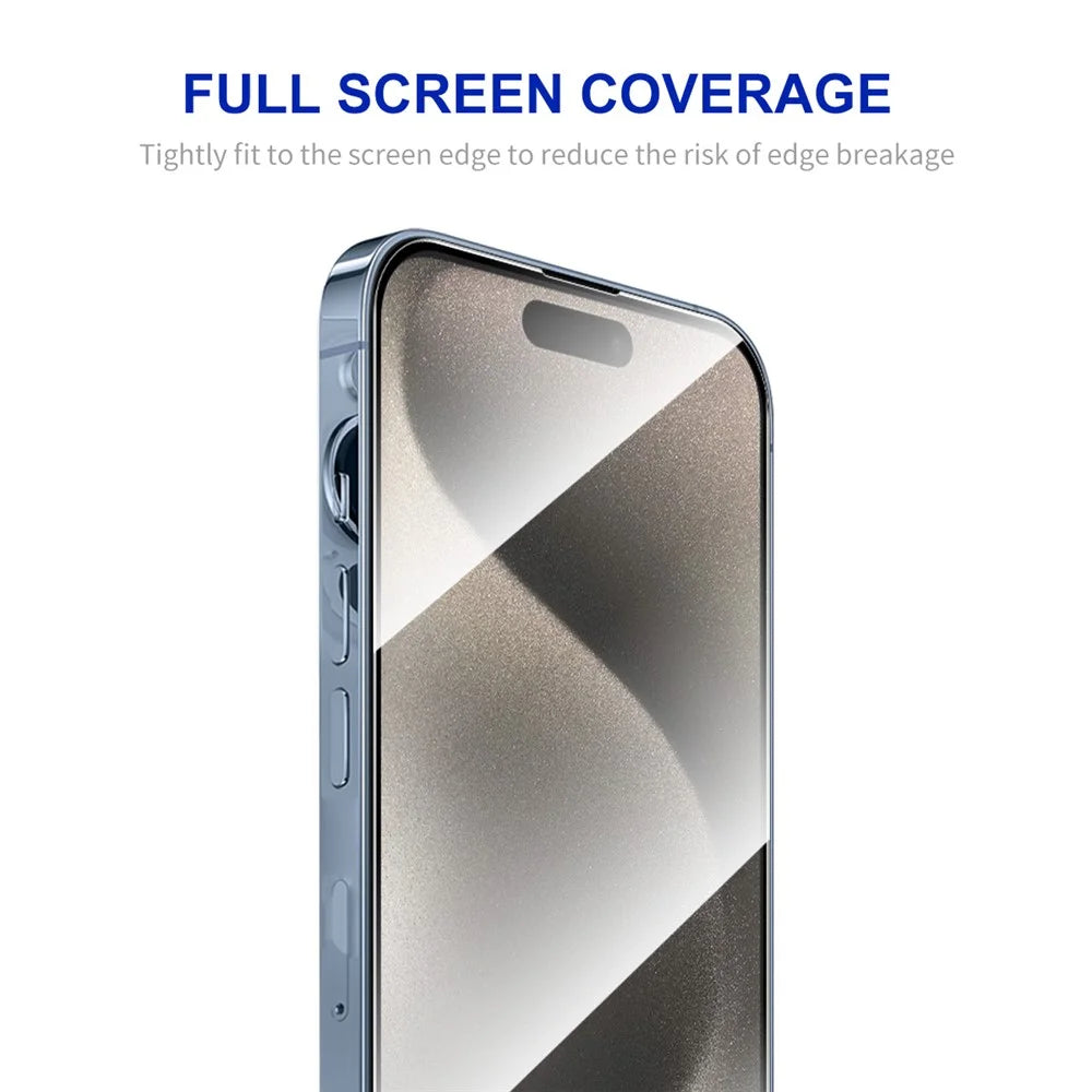 ENKAY HAT PRINCE For iPhone 15 Pro Max Protective Film HD Clear 9H Scratch-resistant Screen Protector - 3