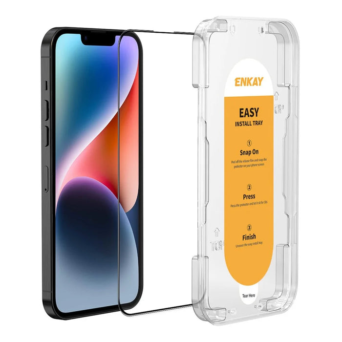 ENKAY HAT PRINCE For iPhone 14 Plus Protective Film Shockproof Easy Installation Screen Protector - 1