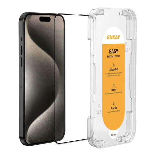 ENKAY HAT PRINCE For iPhone 15 Pro Film Anti-scratch Anti-explosion Phone Screen Protector - 1