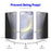 ENKAY HAT PRINCE 5Pcs For Samsung Galaxy S23 Anti-Peep Screen Protector Full Glue Complete Covering - 2