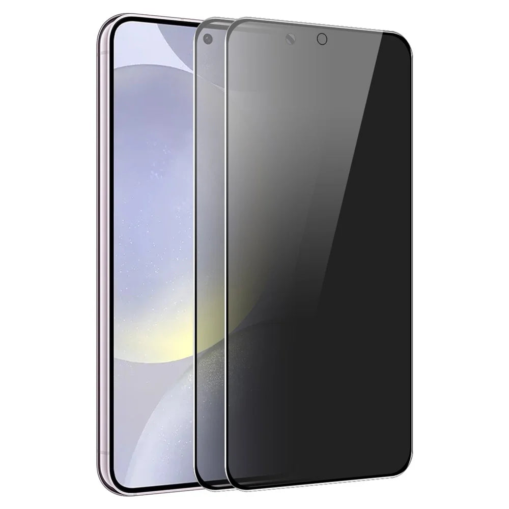 ENKAY HAT PRINCE 2Pcs For Samsung Galaxy S23 Anti-Spy Silk Printing Full Screen Protector - 1