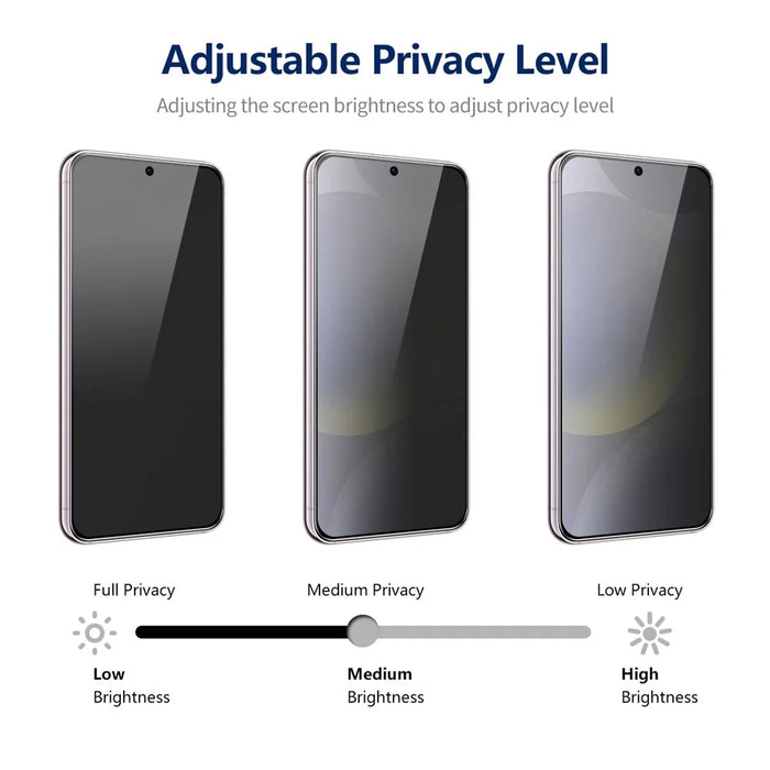 ENKAY HAT PRINCE 2Pcs For Samsung Galaxy S23+ Anti-Spy Privacy Screen Protector Full Coverage - 4
