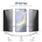 ENKAY HAT PRINCE 5Pcs For Samsung Galaxy S23+ Silk Printing Anti-Spy Full Cover Screen Protector - 5
