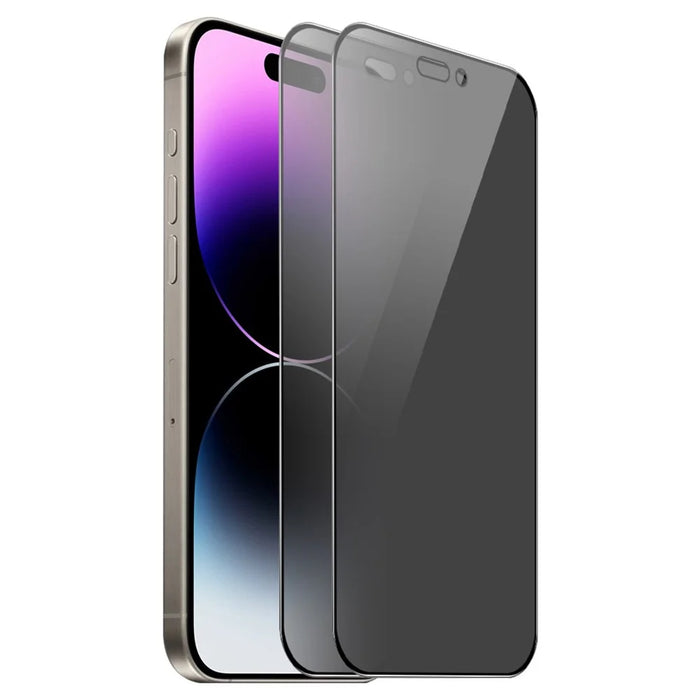 ENKAY HAT PRINCE 2Pcs For iPhone 14 Pro Max Anti-Peep Full Screen Protector Privacy Protection - 1