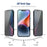 ENKAY HAT PRINCE 2Pcs For iPhone 14 Screen Protector Privacy Protection Anti-Spy Silk Printing Film - 5