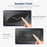 ENKAY HAT PRINCE 2Pcs For iPhone 14 Screen Protector Privacy Protection Anti-Spy Silk Printing Film - 7