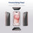 ENKAY HAT PRINCE 2Pcs For iPhone 15 Plus Screen Protector Privacy Protection Anti-explosion Film - 2