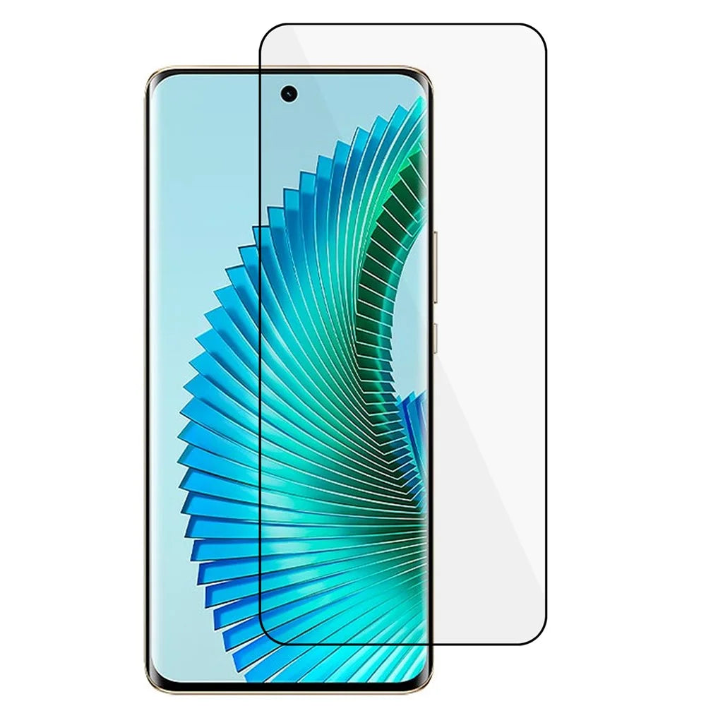 For Honor Magic6 Lite 5G / X9b 5G / X50 5G Tempered Glass Screen Protector Full Coverage Side Glue 3D Curved Film - 1