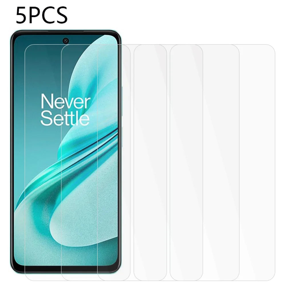 5PCS For OnePlus Nord N30 SE 5G Screen Protector Anti-explosion HD Clear Tempered Glass Film - 1