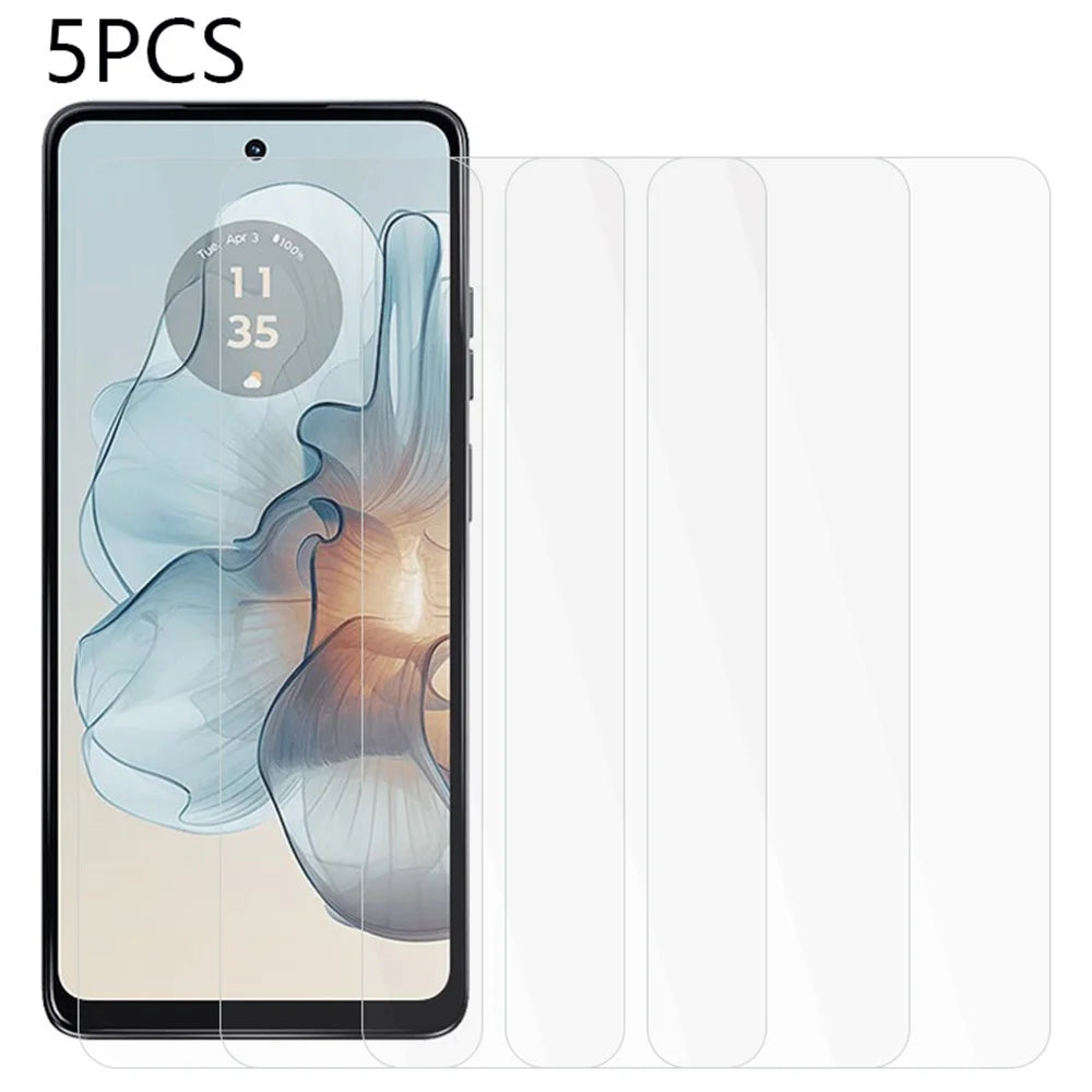 5PCS For Motorola Moto G24 Power Tempered Glass Phone Screen Protector Explosion-proof - 1