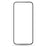 AMORUS 2Pcs For Google Pixel 8a Silk Printing Screen Protector Full Glue Tempered Glass Film - Black - 2