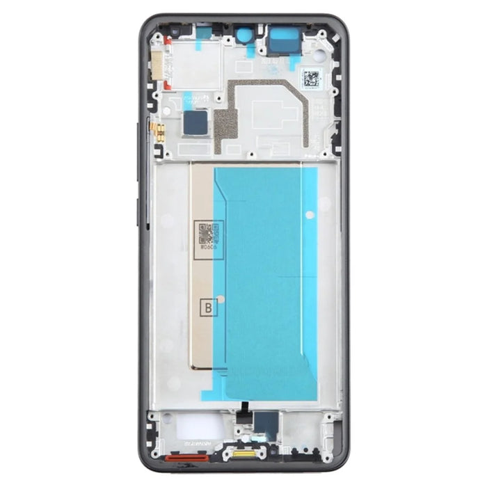 For Xiaomi Redmi K60 Ultra / 13T / 13T Pro Phone Middle Plate Frame Repair Part (A-Side) (without Logo) - Black - 2
