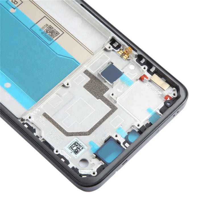 For Xiaomi Redmi K60 Ultra / 13T / 13T Pro Phone Middle Plate Frame Repair Part (A-Side) (without Logo) - Black - 5