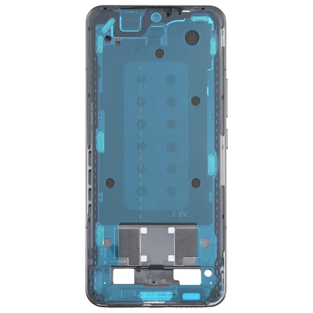 For Xiaomi 14 Pro Phone Middle Plate Frame Repair Part (A-Side) (without Logo) - Black - 3