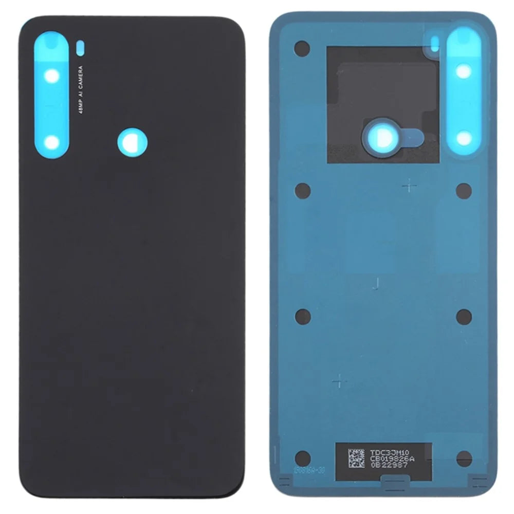 For Xiaomi Redmi Note 8 Battery Housing Back Cover Replacement Part - Black - 1