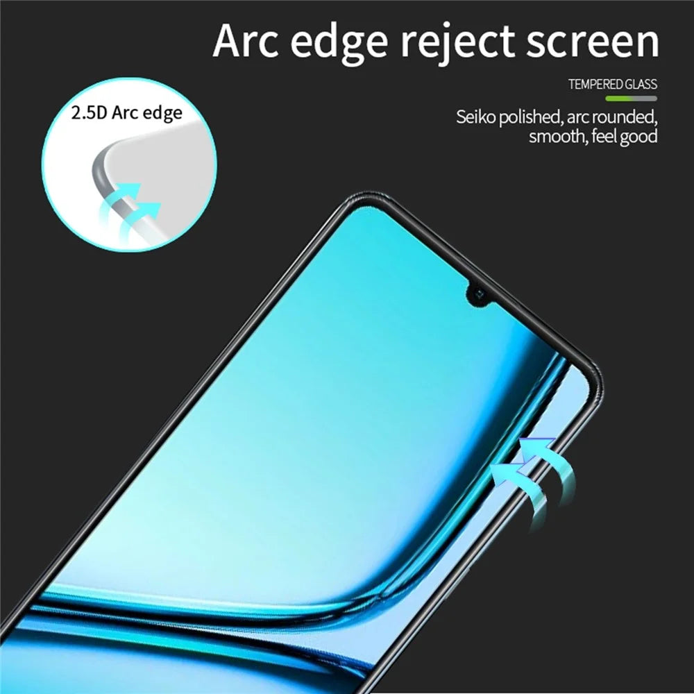 PINWUYO JK Tempered Glass Film Series-2 for Realme Note 50 4G Screen Protector High Aluminum-silicon Glass - 6