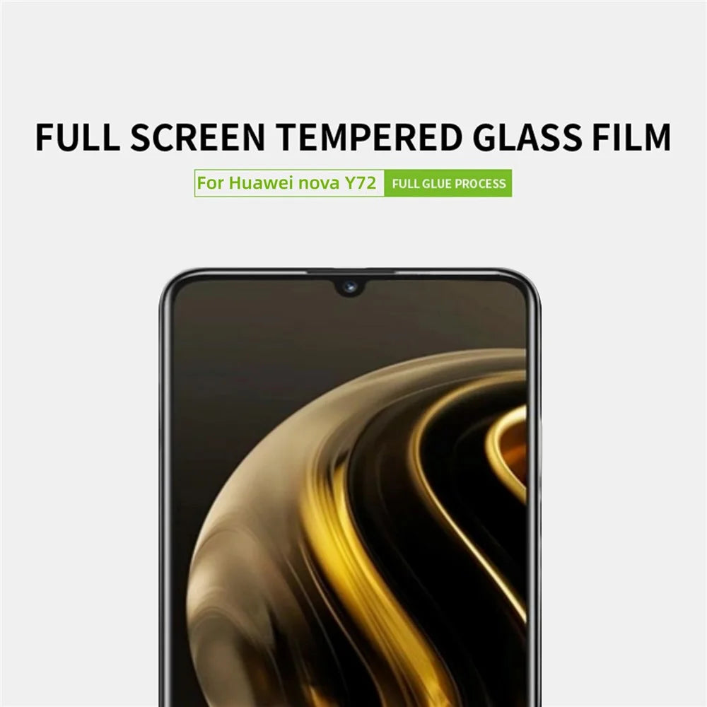 PINWUYO JK Tempered Glass Film Series-2 for Huawei Enjoy 70 4G / nova Y72 4G Screen Protector Anti-Scratch Film - 3