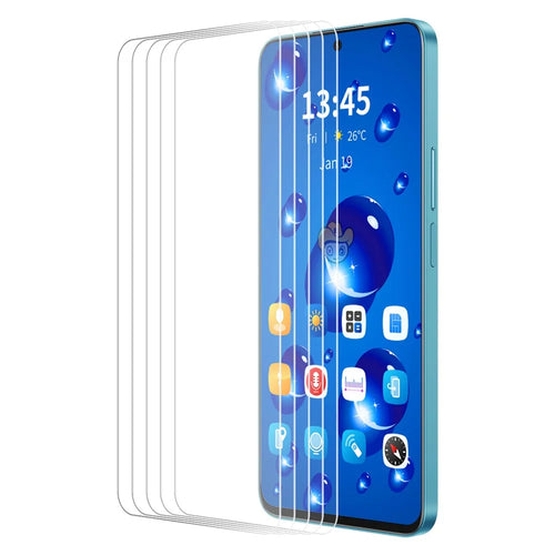 ENKAY HAT PRINCE 5Pcs For Motorola Moto E14 4G / G04 4G / G04s 4G / G24 4G Screen Protector Anti-Explosion Full Glue Film - 1