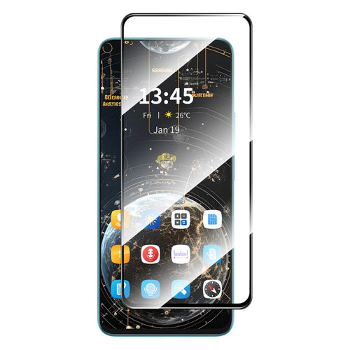 ENKAY HAT PRINCE for Motorola Moto E14 4G / G04 4G / G04s 4G / G24 4G Screen Protector High Aluminium-Silicon Glass Film - 1
