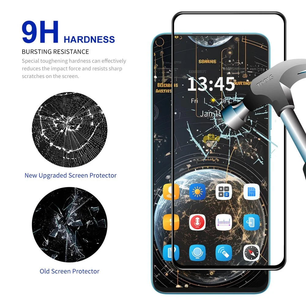 ENKAY HAT PRINCE 2Pcs for Motorola Moto G Play (2024) 4G Full Screen Protector 0.26mm 2.5D 9H Film - 3