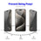 ENKAY HAT PRINCE For iPhone 15 Pro Privacy Screen Protector High Aluminium-silicon Glass Silk Printing Film - 3