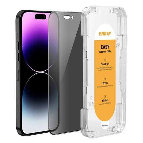 ENKAY HAT PRINCE For iPhone 14 Pro Max Screen Protector 28-degree Anti-peeping Film Easy Installation - 1