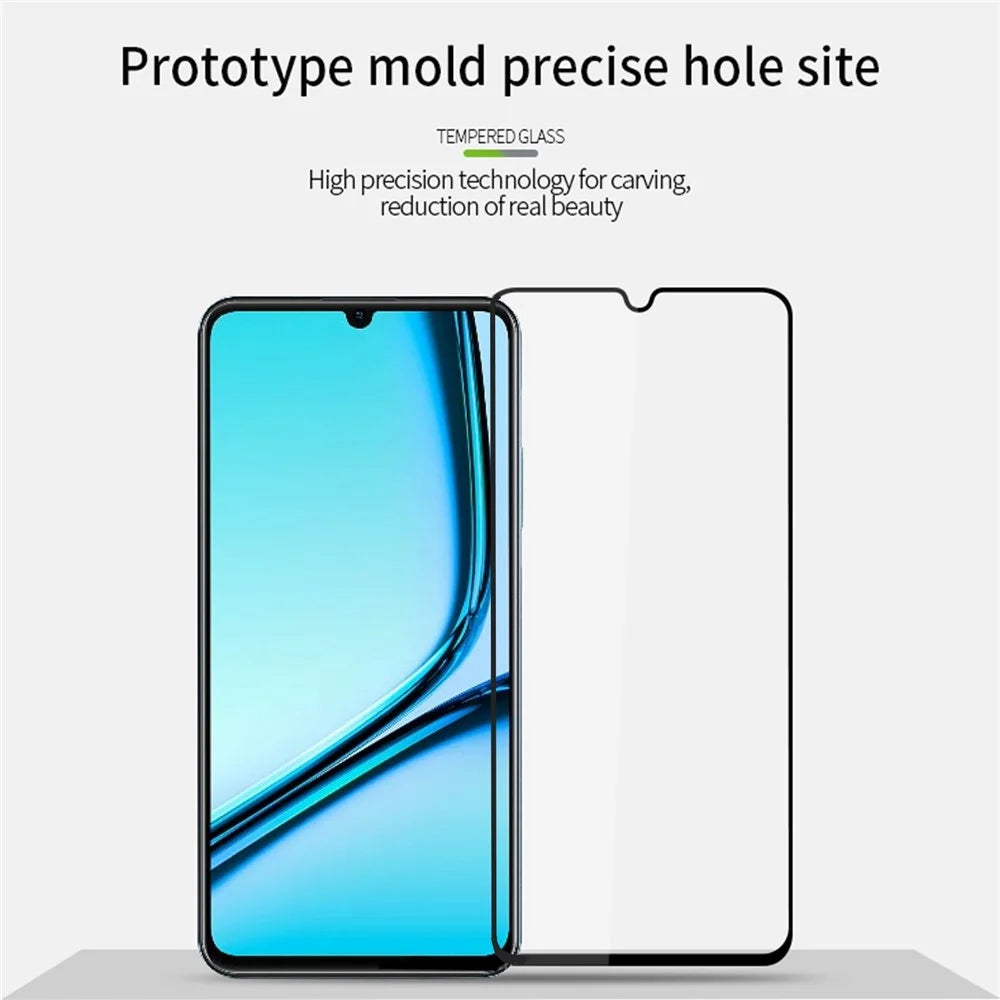 MOFI JK Tempered Glass Film Series-1 for Realme Note 50 4G High Aluminum-silicon Glass Screen Protector - 7
