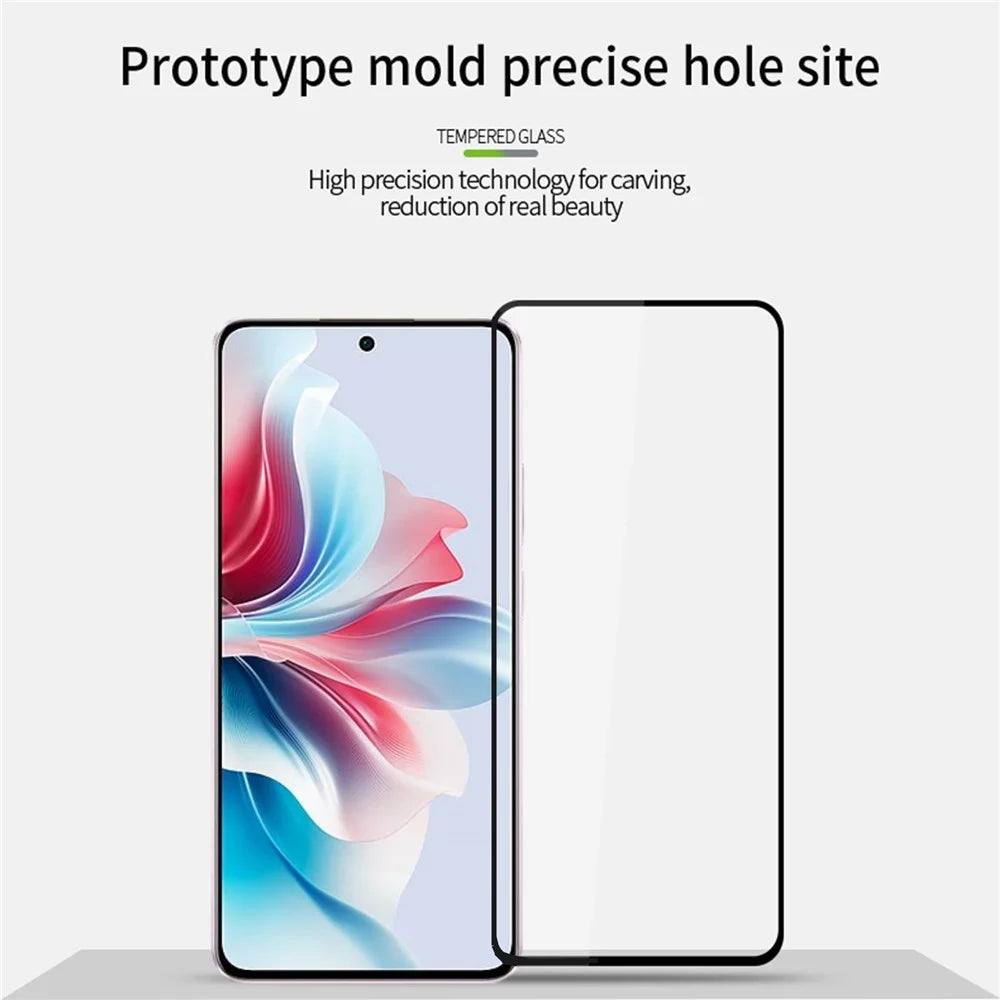 MOFI JK Tempered Glass Film Series-1 for Oppo Reno11 F 5G Full Screen Protector Anti-explosion Film - 7