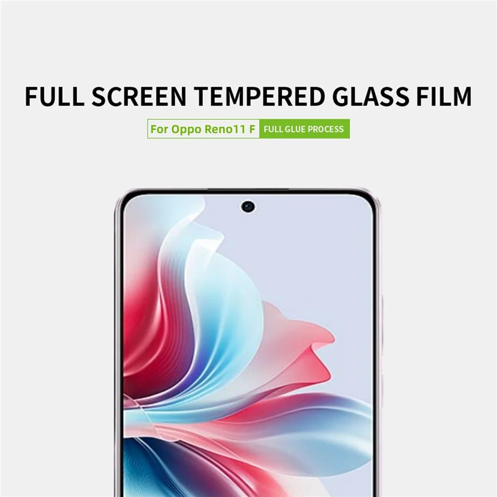 PINWUYO JK Tempered Glass Film Series-2 for Oppo Reno11 F 5G Full Screen Protector Anti-explosion - 3