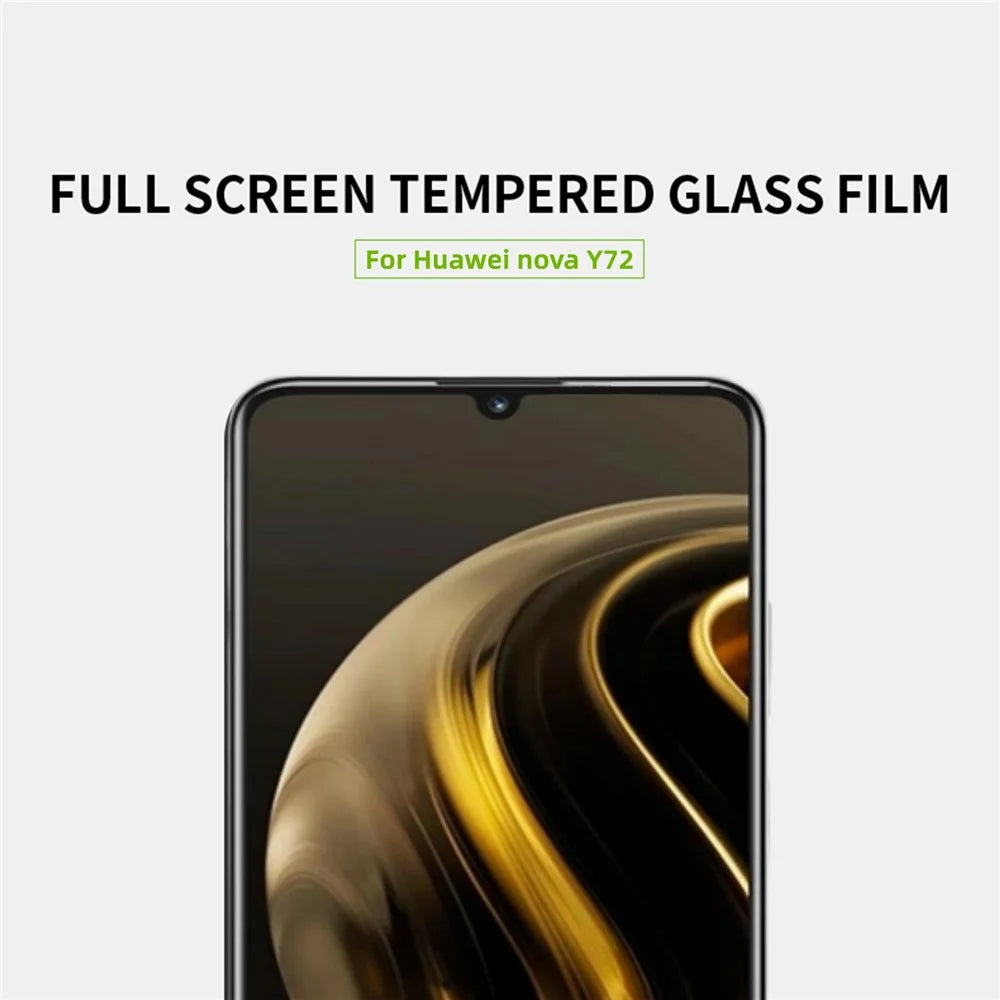 MOFI JK Tempered Glass Film Series-1 for Huawei Enjoy 70 4G / nova Y72 4G Screen Protector Full Glue HD Clear Film - 3