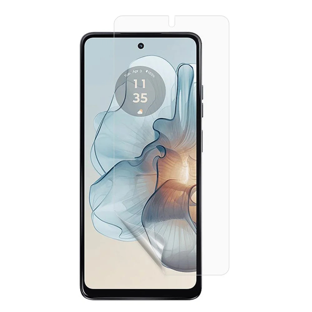 For Motorola Moto E14 4G / G04 4G / G04s 4G / G24 4G Screen Protector Soft Touch PET Film - 1