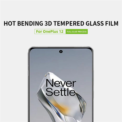 PINWUYO For OnePlus 12 5G Screen Protector 3D Hot Bending Anti-explosion Tempered Glass Film - 2