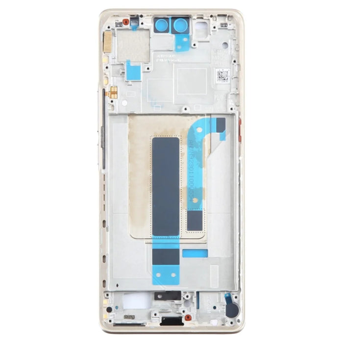 For Xiaomi Civi 3 5G Middle Plate Frame Repair Part (A-Side) (without Logo) - Gold - 2
