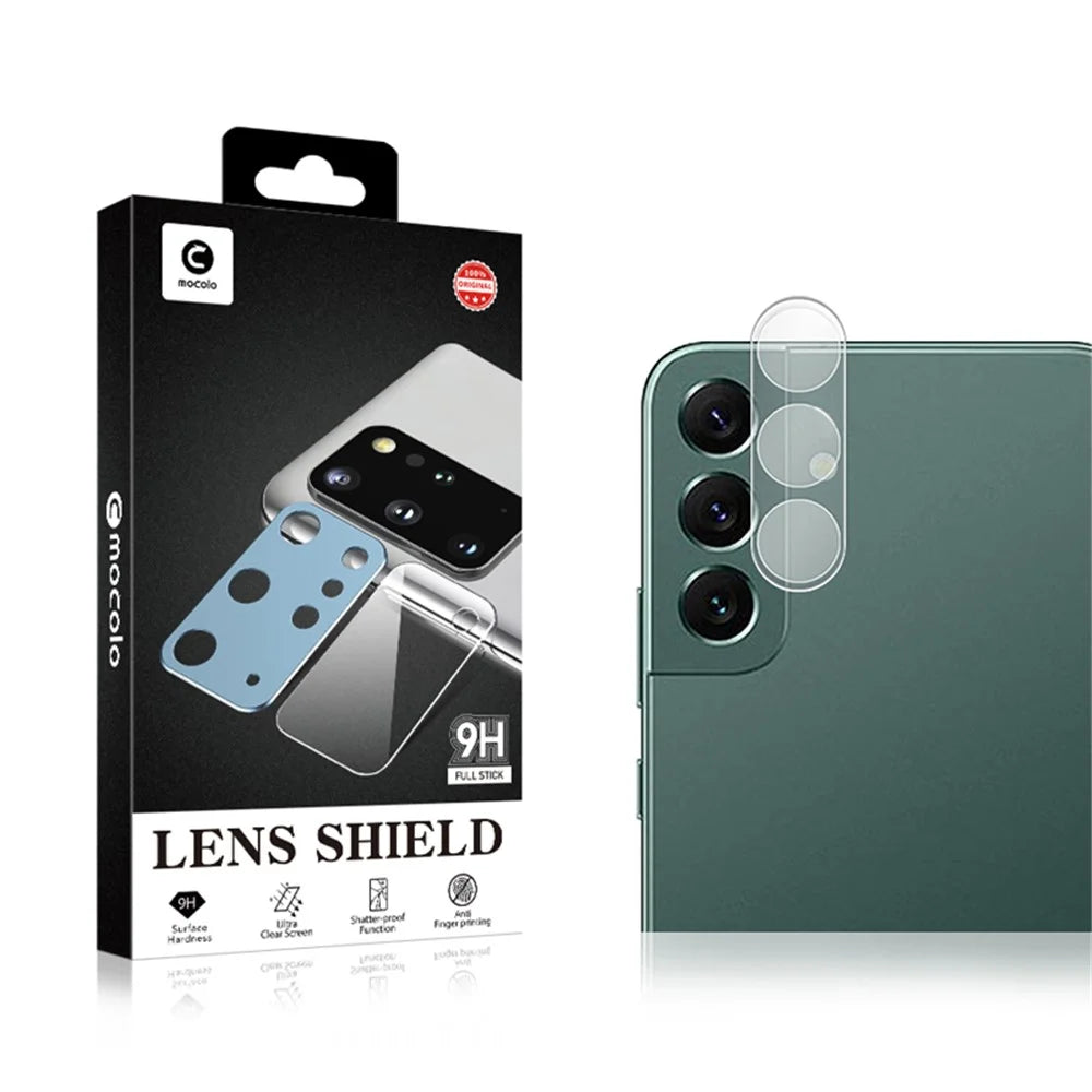 MOCOLO For Samsung Galaxy S24+ Camera Lens Protector Silk Printing Phone Lens Film - Transparent - 5