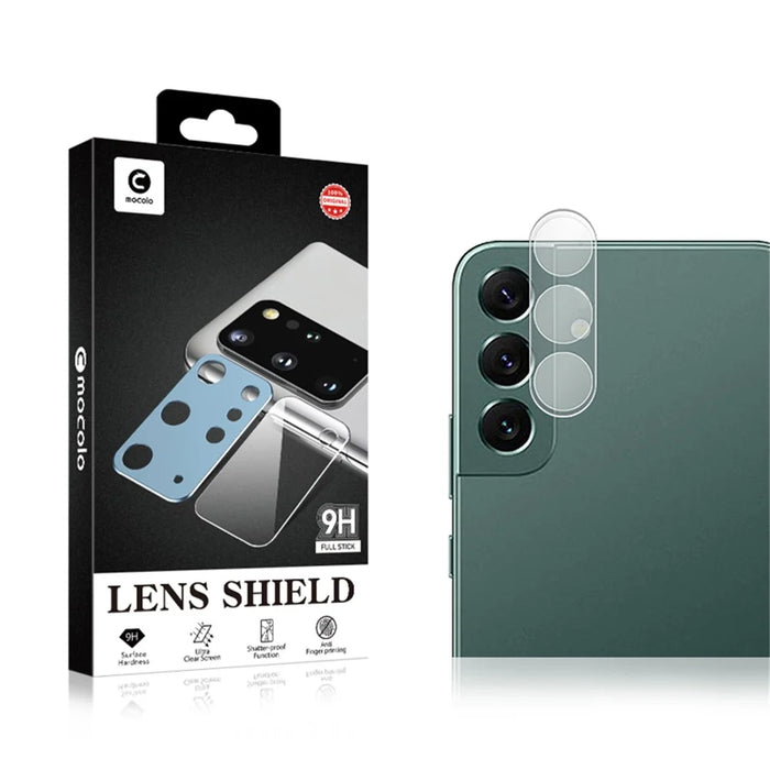 MOCOLO For Samsung Galaxy S24+ Camera Lens Protector Silk Printing Phone Lens Film - Transparent - 5