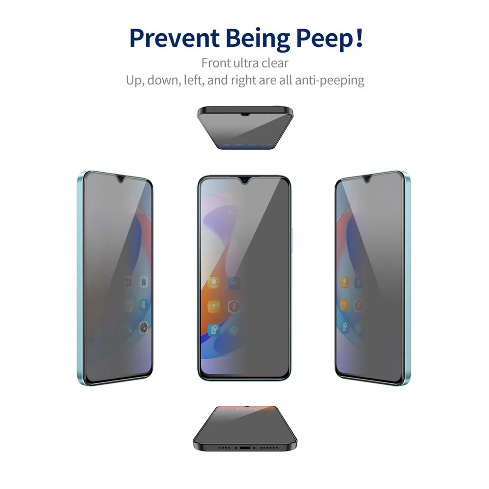 ENKAY HAT PRINCE 2Pcs For Samsung Galaxy A24 4G (162.1 x 77.6 x 8.3mm) Screen Protector Anti-peep Film - 2
