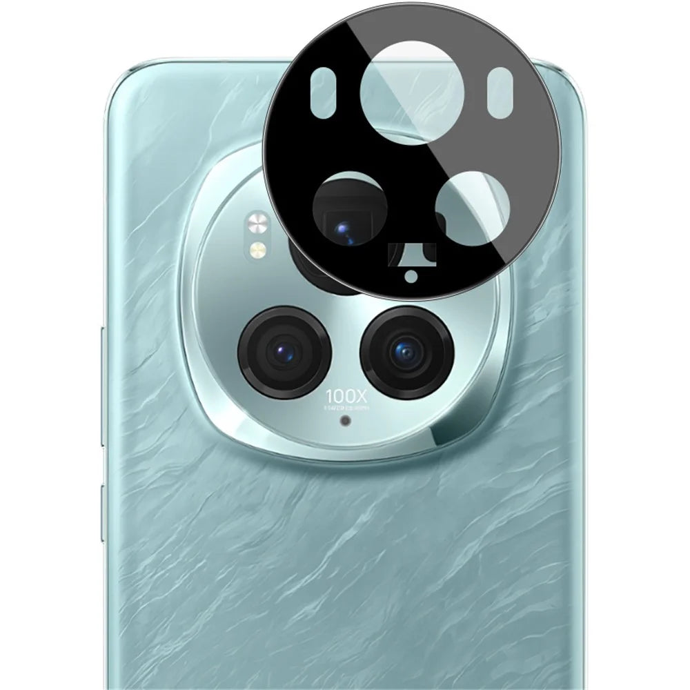IMAK For Honor Magic6 Pro 5G Clear Lens Film HD Camera Lens Protector (Black Version) - 4