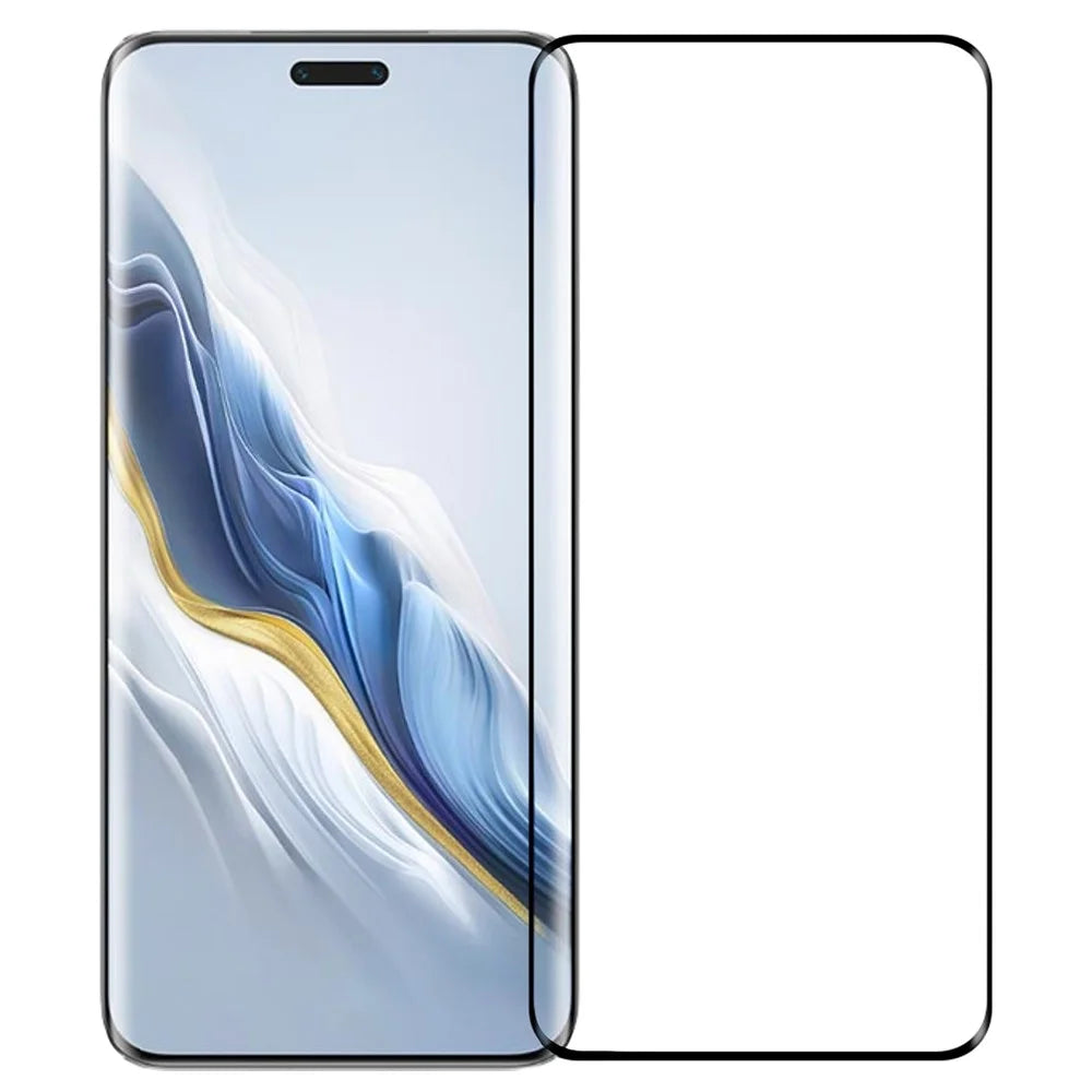 MOFI For Honor Magic6 5G 3D Curved Hot Bending Tempered Glass Screen Protector Full Glue - 1