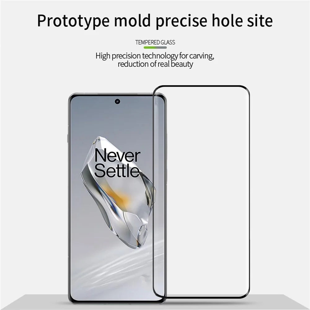 MOFI For OnePlus 12 5G Tempered Glass Full Glue Screen Protector 3D Curved Hot Bending Film - 7