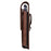 6.7-6.9 inch Phone Holster with Belt Loop Crazy Horse PU Leather Cell Phone Waist Pouch - Coffee - 4